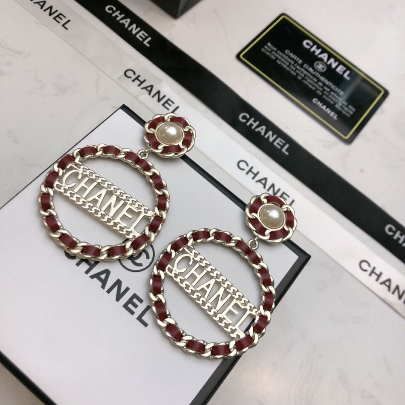 Ch*el earrings